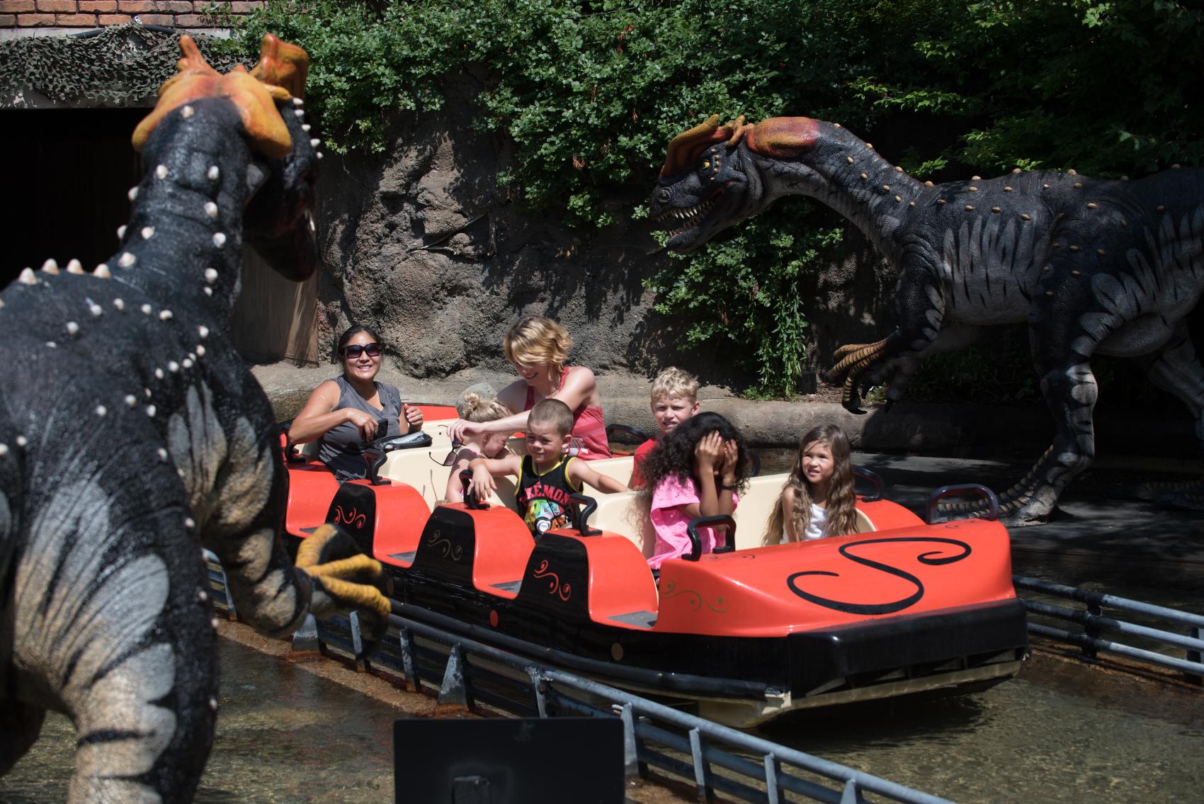 Dinosaur Island Boat Ride Columbus Zoo and Aquarium